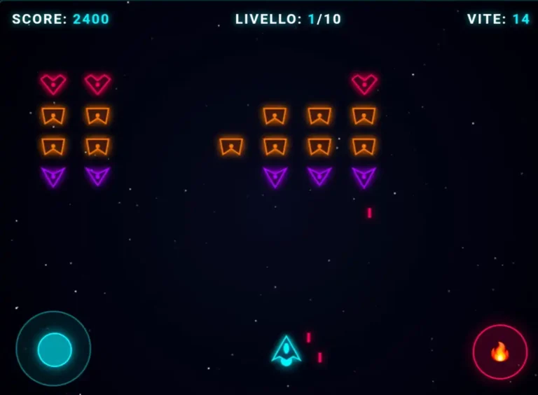 Arcade spaceships gratuito sparatutto spaziale retro