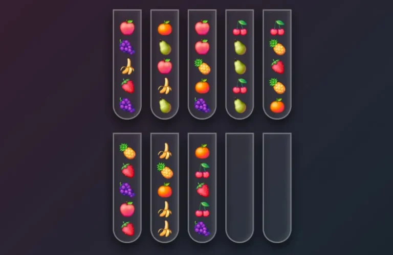 Nuovo laboratorio alla frutta gioco di smistamento